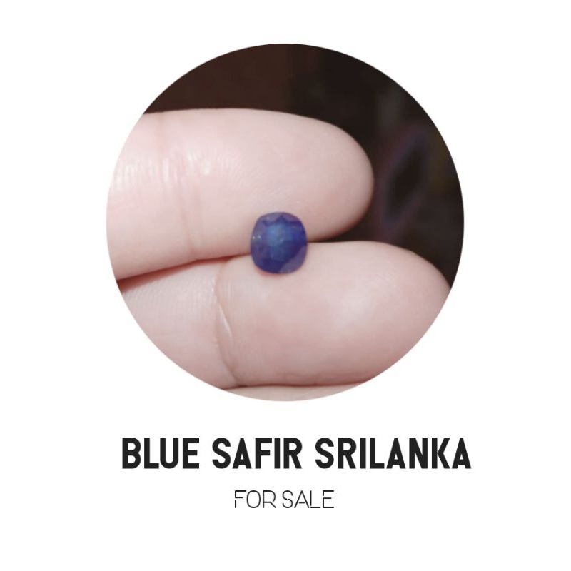Blue Safir Srilanka Natural