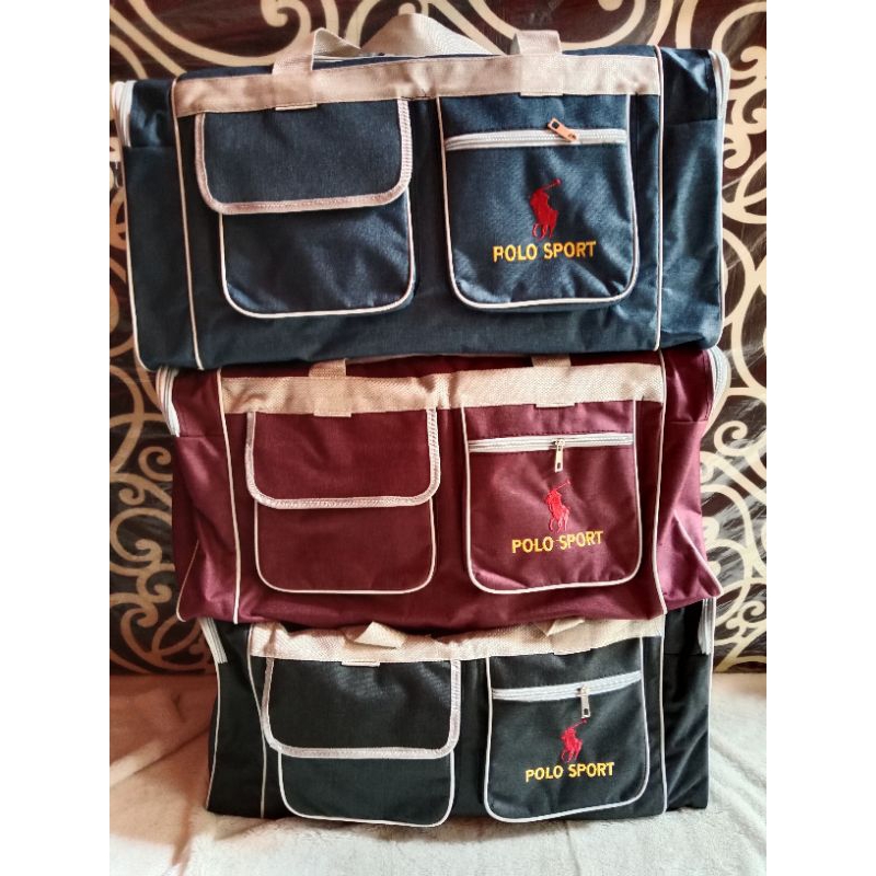 TAS PAKAIAN MUDIK PLO SPORT DENIM