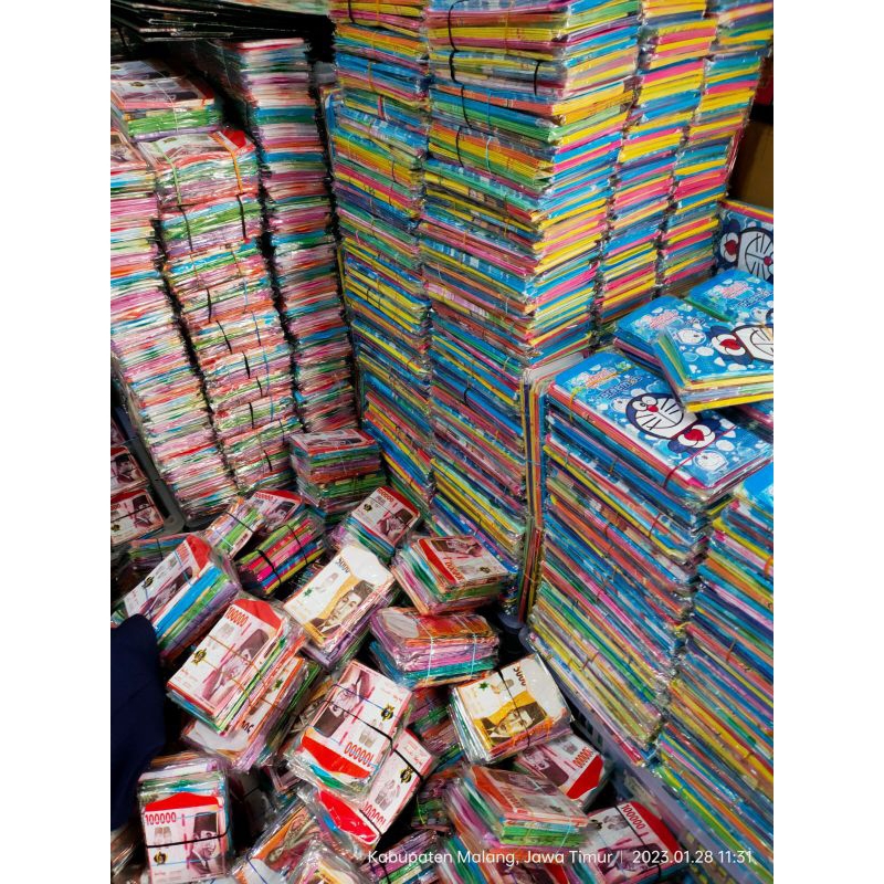

paket 1 kg (90pack) amplop medium motif snack