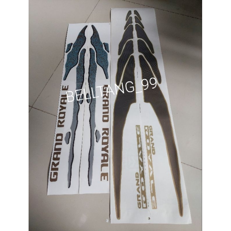 Sticker stiker isuzu panther grand royale lama/ stiker grand royal/ sticker isuzu panther grand roya