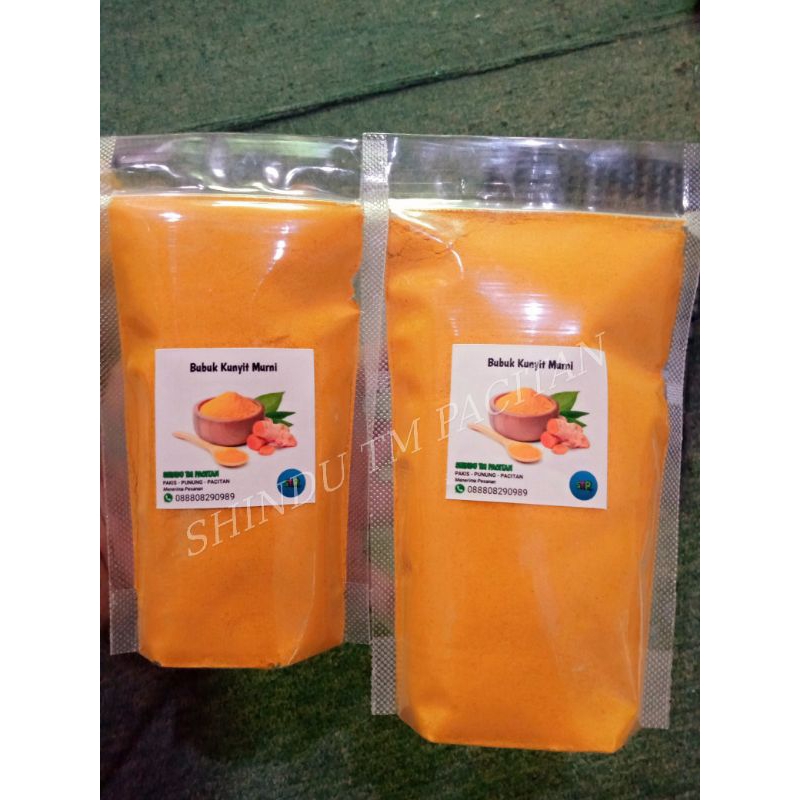 

Tepung Bubuk Kunyit Murni Tanpa Campuran