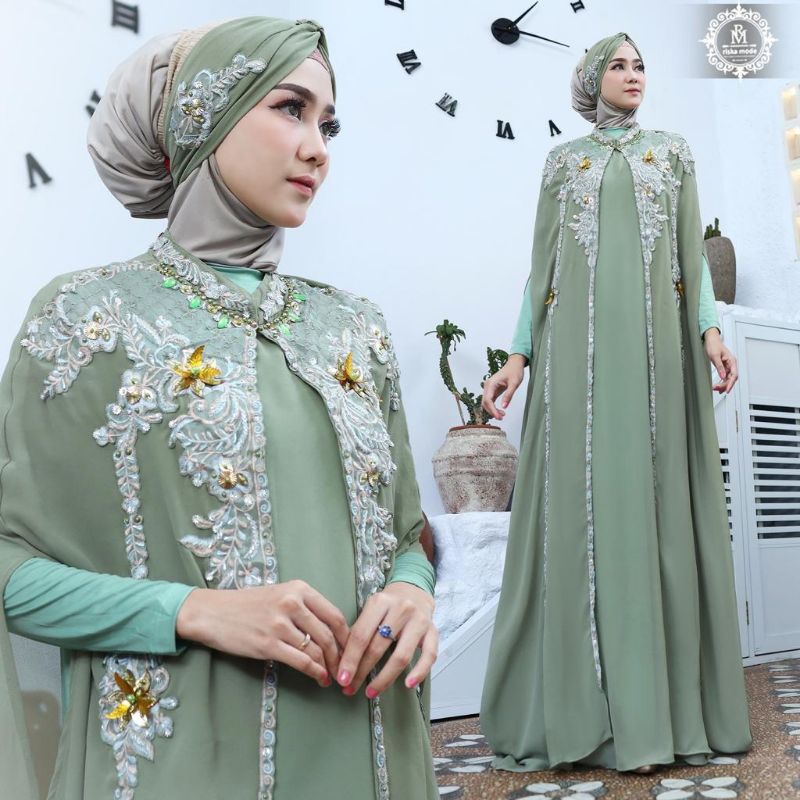 KAFTAN NABILA PREMIUM/ KAFTAN/ KAFTAN LEBARAN/ KAFTAN TERBARU/ KAFTAN MEWAH/ KAFTAN WANITA MUSLIM/ K