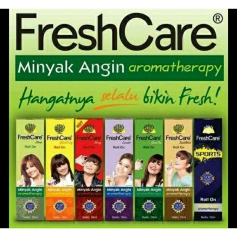 FRESH CARE MINYAK ANGIN AROMA TERAPI 10 ML | SAFE CARE | FRESHCARE | AROMATIC