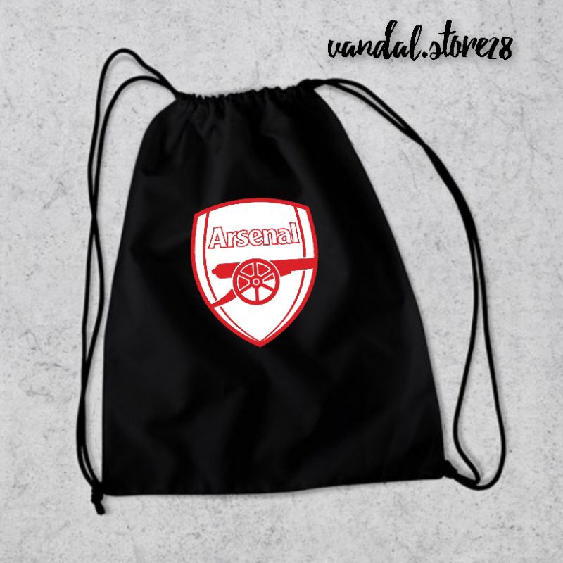 Tas Serut Gendong /Tas Serut Arsenal /Tas Olahraga Sekolah Termurah