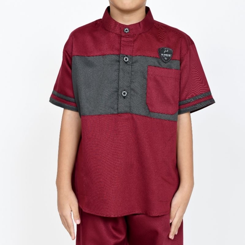 Set Koko Anak Tangan Pendek 3-14 th