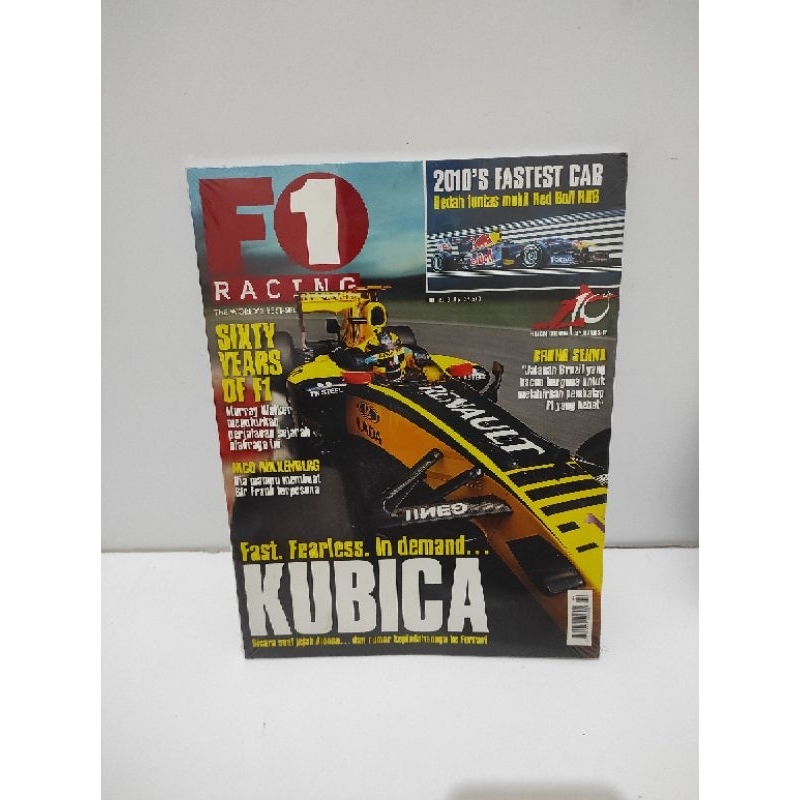 MAJALAH F1 RACING NO. 121/2010
