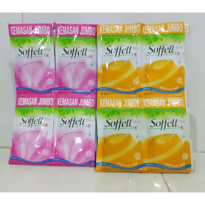 SOFFELL JUMBO / OBAT NYAMUK SACHET ISI 12 PCS 11 gram