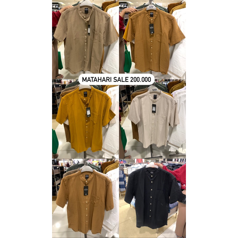 KEMEJA KOKO KEMKO SCOTCH ORIGINAL MATAHARI BRAND - KOKO PRIA DEWASA REMAJA BRANDED MATAHARI LINEN PR