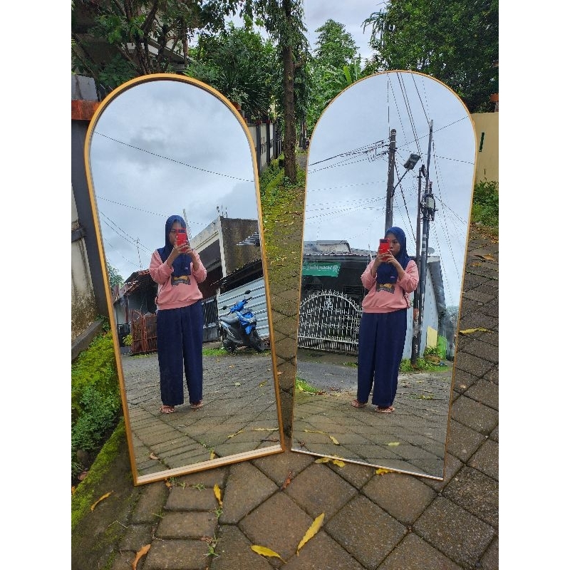 standing mirror oval