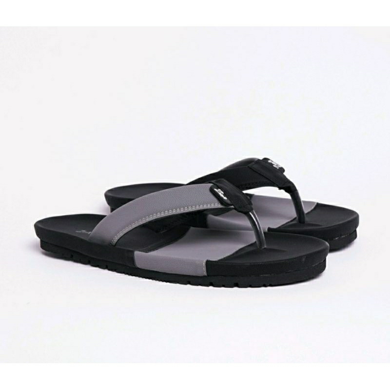 MK X 032Black Sandal Big Size Pria 44-45-46-47-48-49 Jepit Cowok Remaja Super Jumbo Ukuran Besar/ Jepit Men Style IMPORT