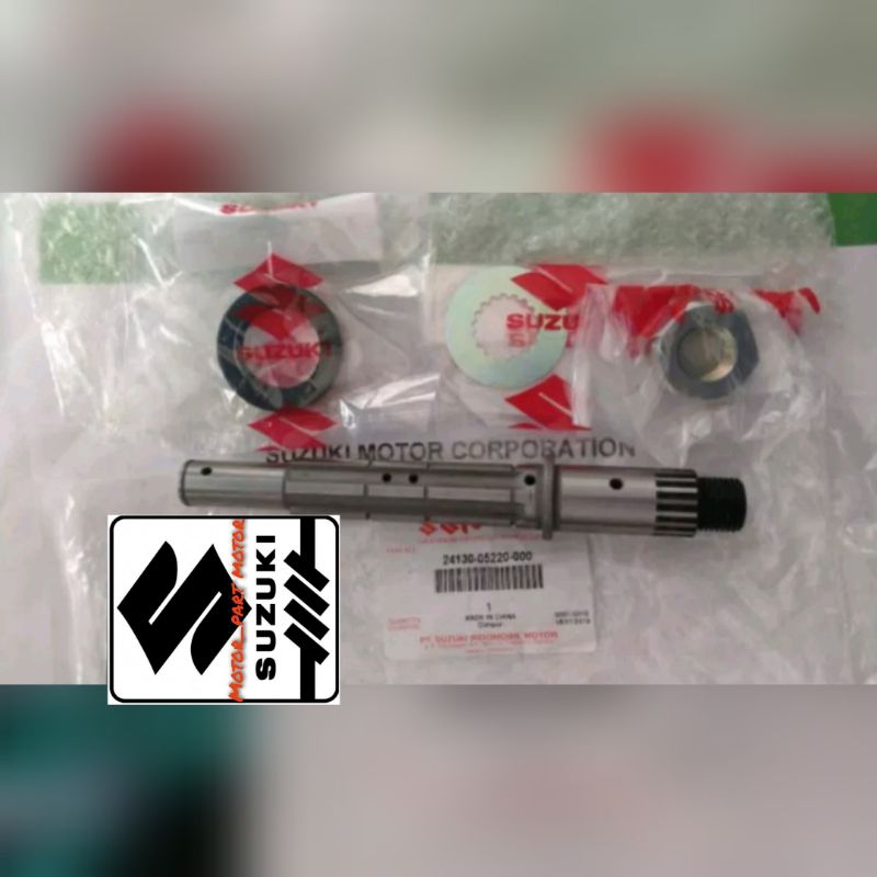 as gear ger gir mur seal sil gir depan thunder 125 2006-2010 kick starter stater original Suzuki