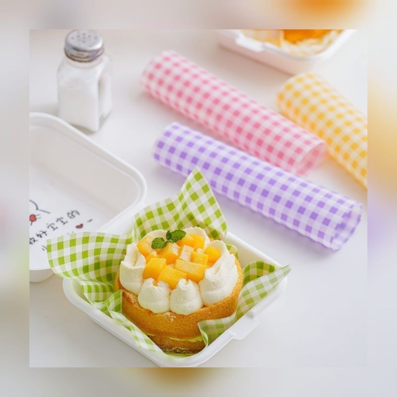 Kertas Alas Bento // Baking Paper // Alas Bekal Bento // Alas Bento Cake