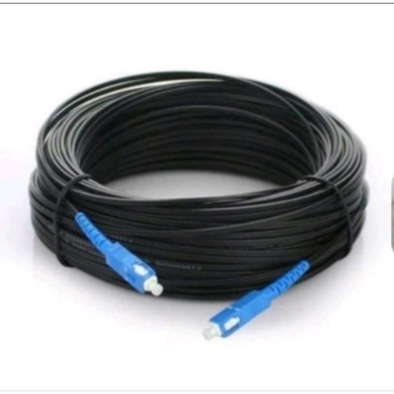 Cable Fiber Optic SC SC UPC 250 Meter Single Mode Simplex 1core 1sling