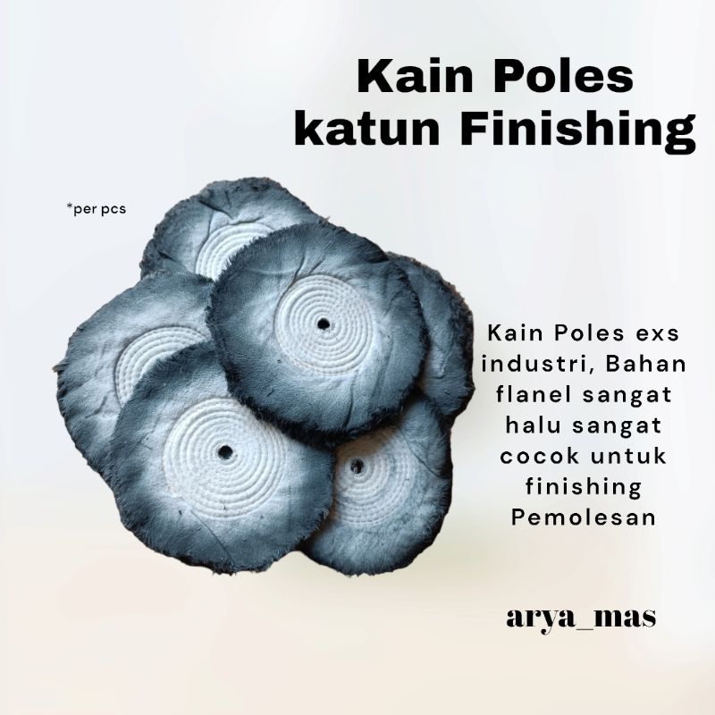KAIN POLES FINISHING SANGAT HALUS