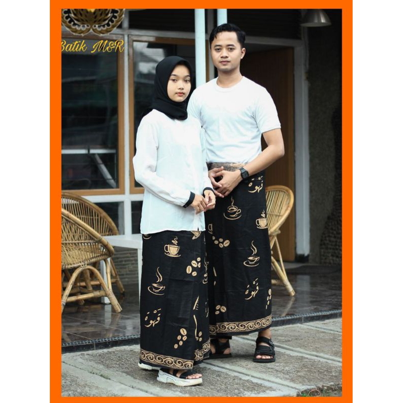 Sarung Batik Couple Sarung Batik Motif kopi Original