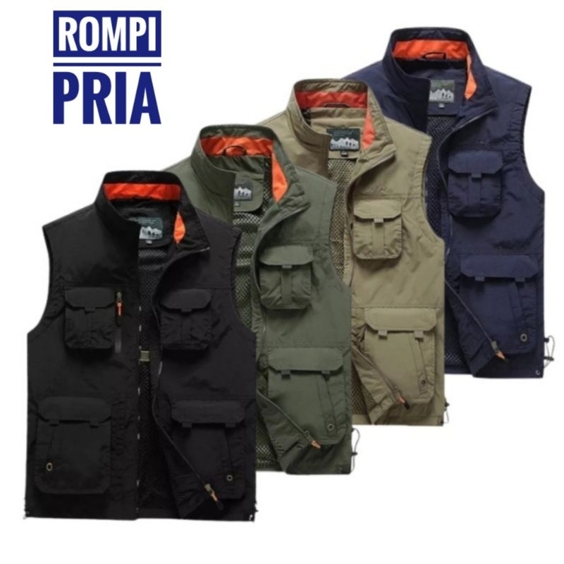 ROMPI PRIA OUTDOOR / ROMPI KANTOR / ROMPI LAPANGAN