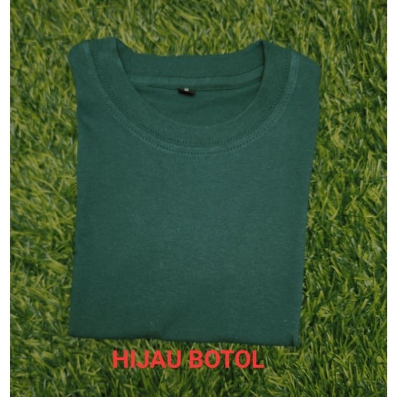 BAJU ANAK KAOS POLOS LAKI DAN PEREMPUAN USIA 1-8 TAHUN BANYAK WARNA