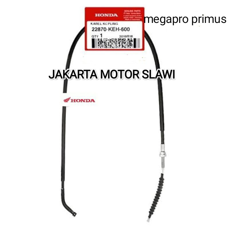 22870 KEH 600 kabel kopling megapro primus asli honda