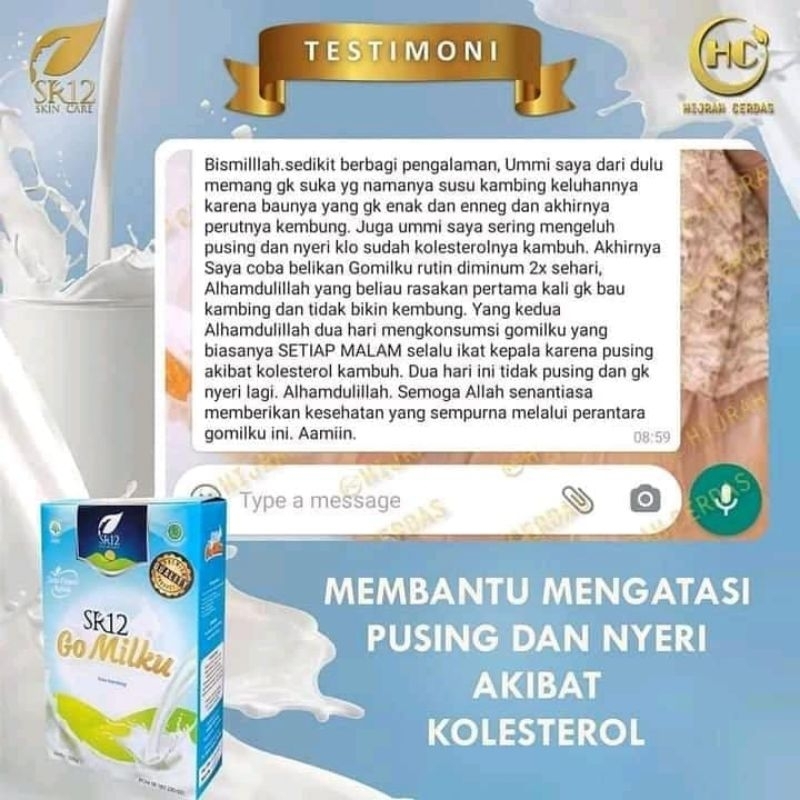 

susu kambing etawa GoMilku sr12