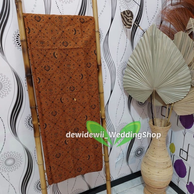 Jarik Instan / Bahan Premium - Motif Sido Mukti Coklat