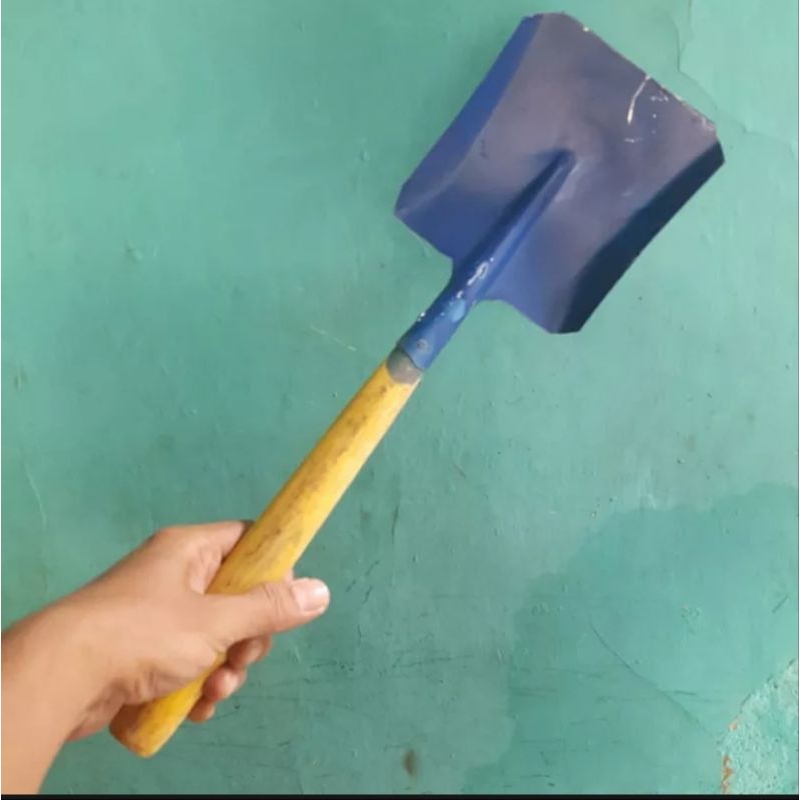 Sekop Skop Gagang Kayu Kecil/Sekop Skop Tanam Tanaman Serokan Tanah Pasir