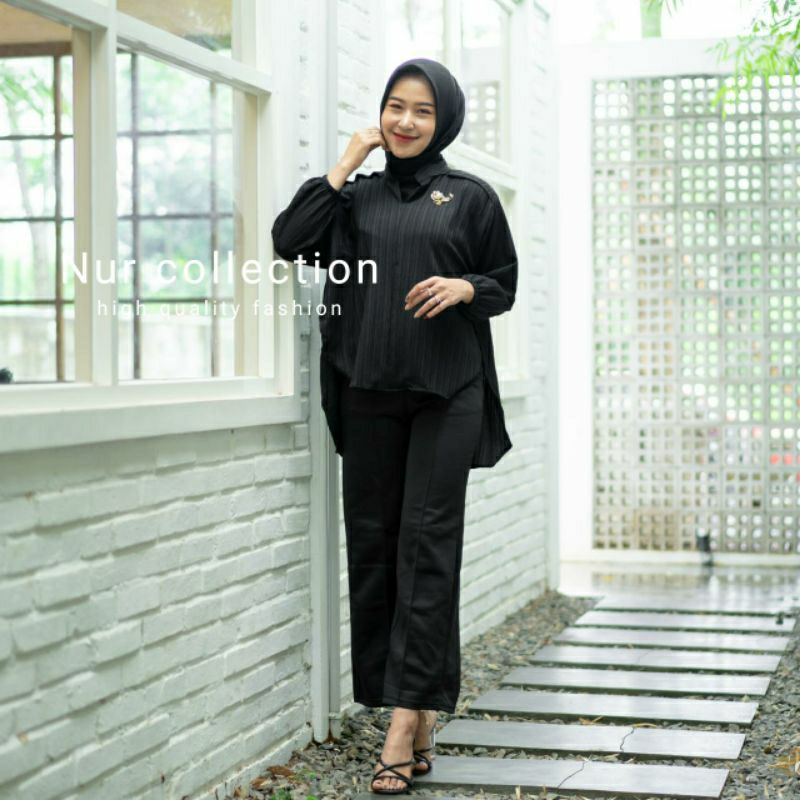 OUTER BABY CRUSH /LIVIA blouse LADY CRUSH atasan kemeja anti-kusut