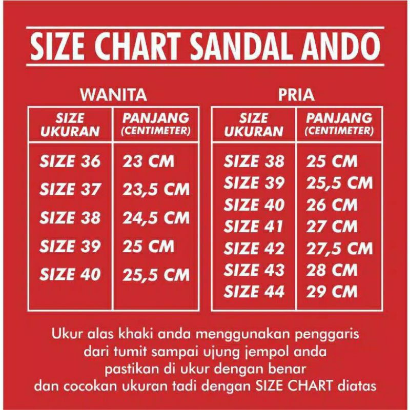 SANDAL WEDGES WANITA JEPIT ANDO