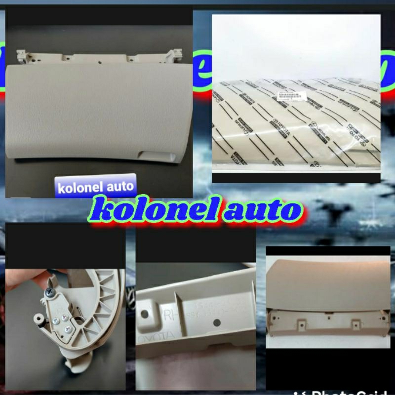 cover tutup laci atas dasboar innova 2004 - 2010 tutup laci atas innova 55440 - ok030 -ao  warna cream original