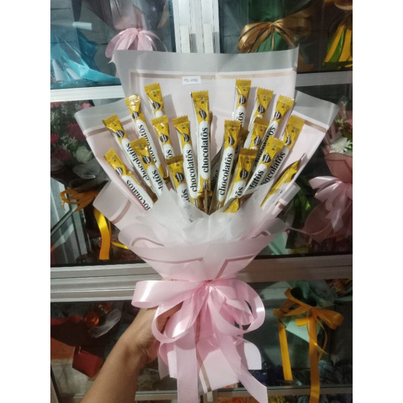 

handbuket snack chocolatos