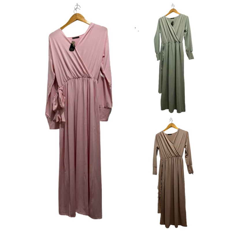 PROMOO!!! GAMIS ARZETI BILBINA DRESS PANJANG WANITA ORIGINAL