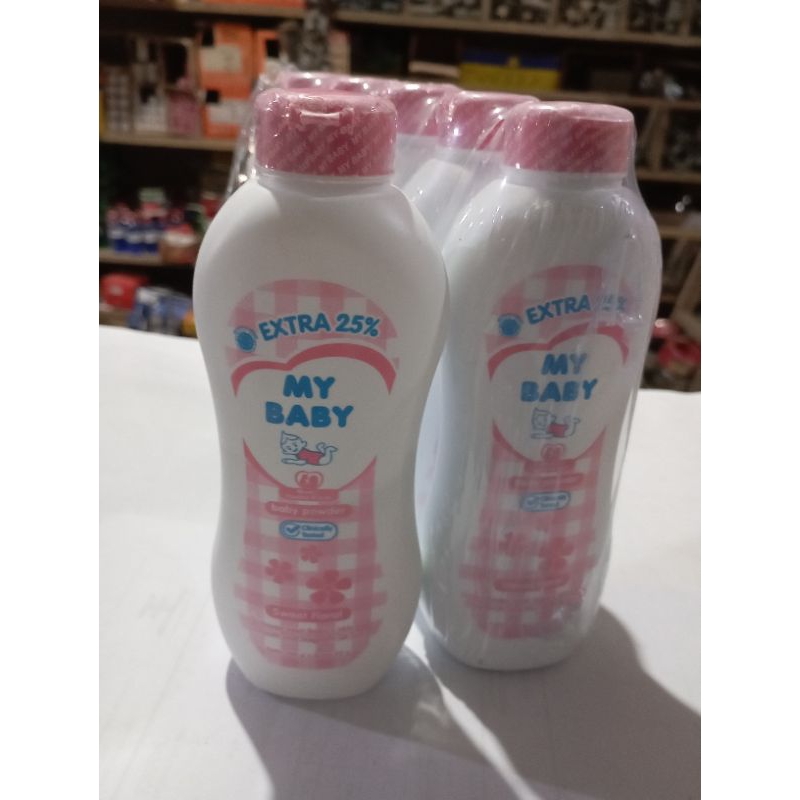 BABY POWDER MY BABY 100gr+25gr/BEDAK TABUR MY BABY