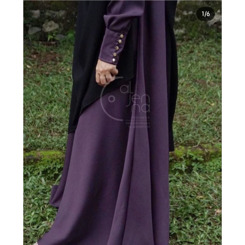 Saila Preloved aljenna.id Warna Eggplant