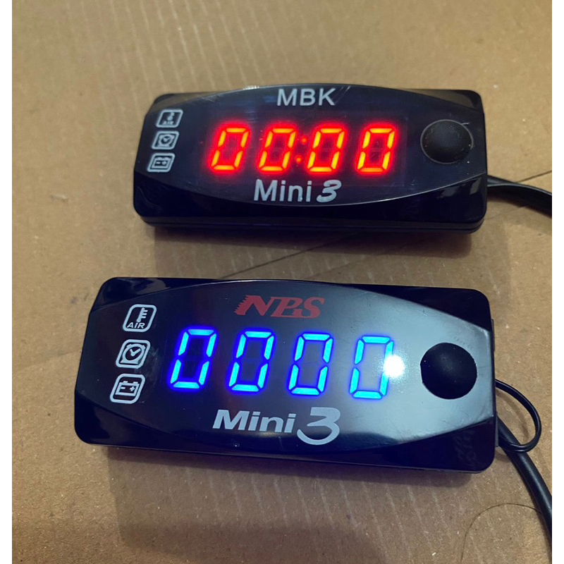 Voltmeter aki dan jam digital amper aki dan jam digital 2in1 universal