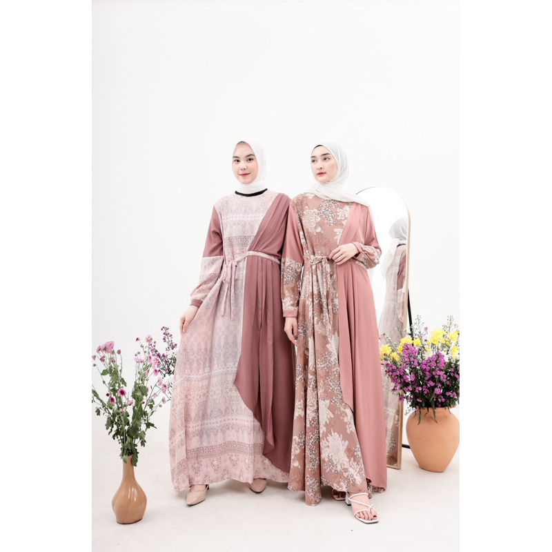 Clarisa Part 1 &amp; 2 Maxi Dress (Cek caption)