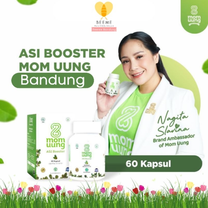 MOM UUNG ASI BOOSTER 60 KAPSUL / PELANCAR ASI HALAL / PELANCAR ASI BPOM