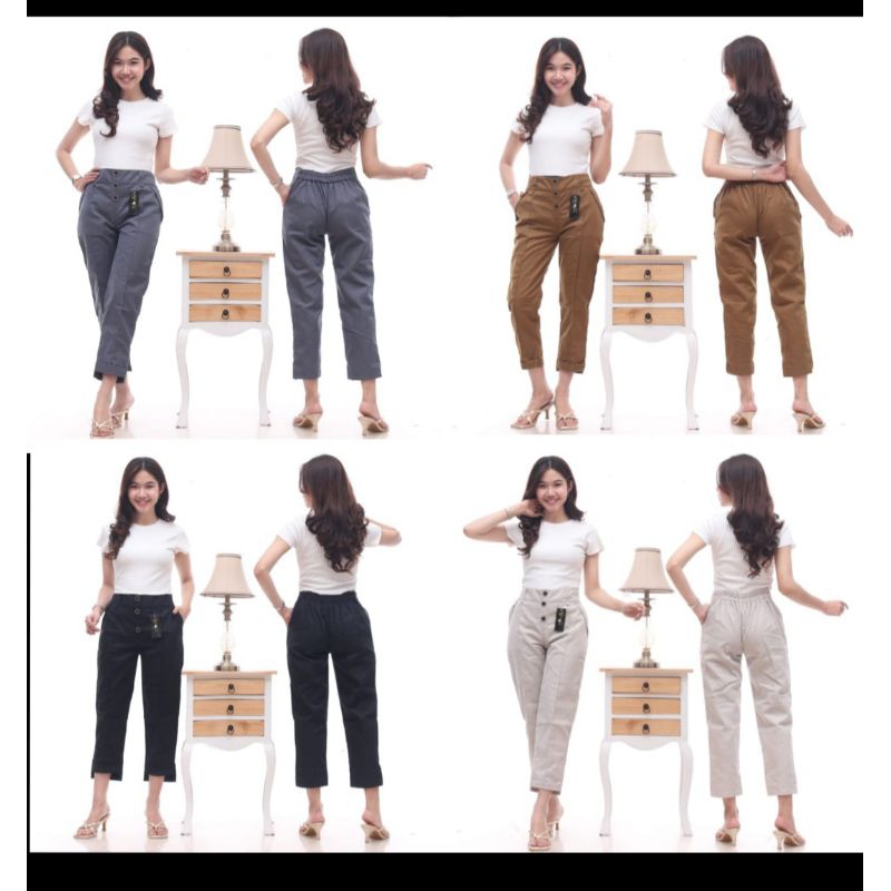 CELANA PANJANG WANITA TERBARU/BAGGY PANT/CELANA FORMAL