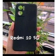 CASING CASE SOFTCASE XIOMI REDMI 10 5G / REDMI NOTE 11E 5G 2022 bahan  LENTUR WARNA HITAM DAN BENING
