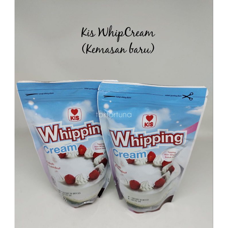 

Whipping Cream Bubuk Kiss 300gr