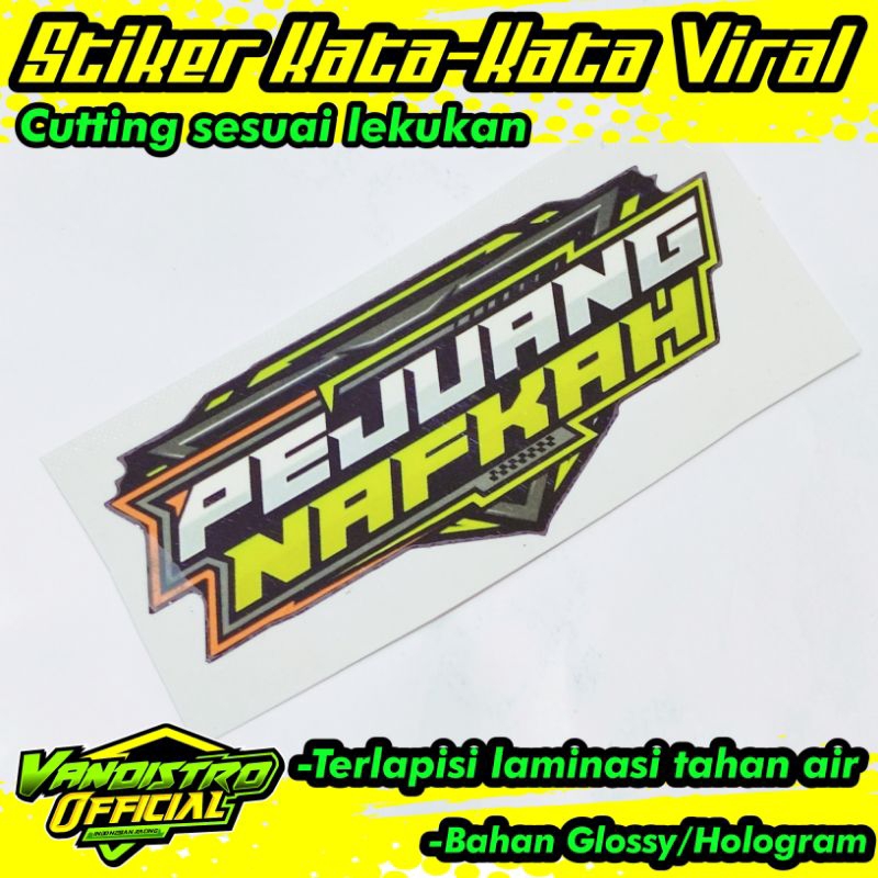 stiker pejuang nafkah