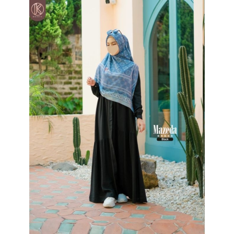 Mazeda Dress Gamis Linen by House of Kaisya
