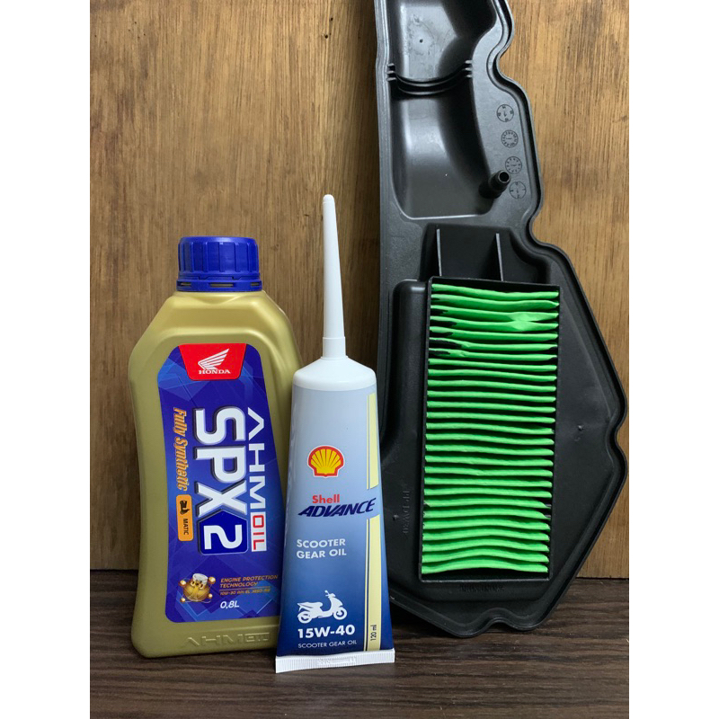 PAKET SERVICE PCX 150 SPX2+OLI GIR SHELL