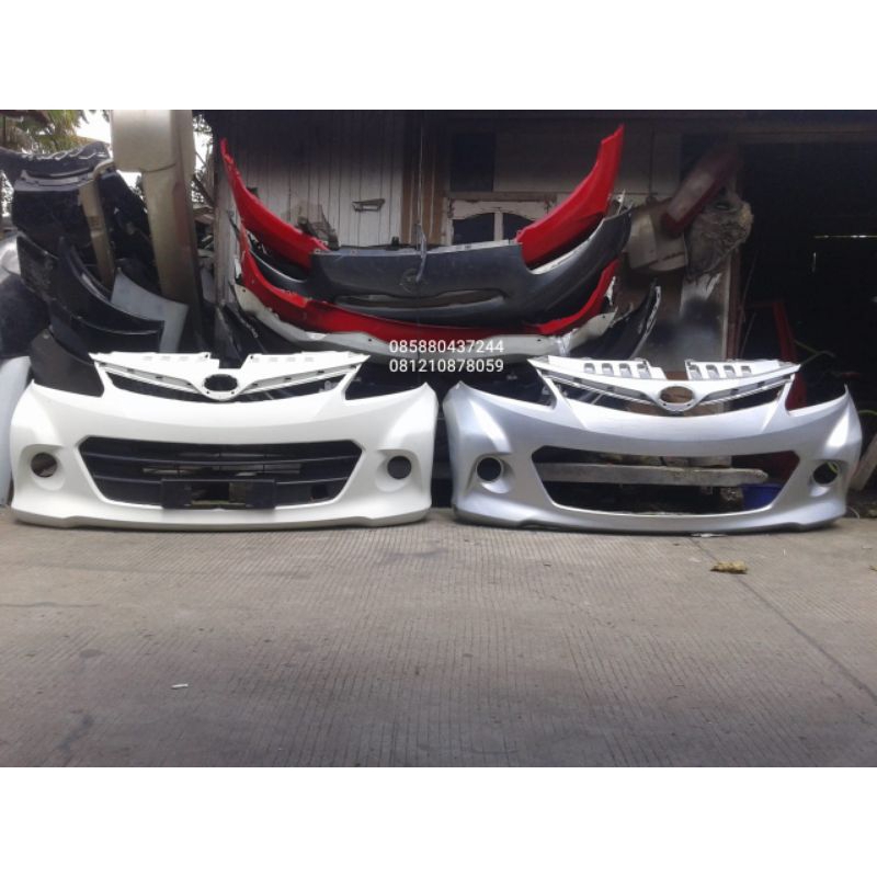 Ram Bumper dan  Bemper depan Avanza Veloz 2012 2014