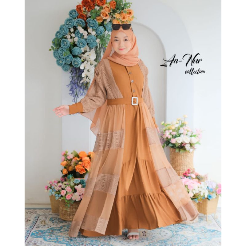 Queen Dress  by an_nur collection Gamis ori An-nur/Dress AN-Nur/Gamis An-Nur Queen Dress Ori By An-N