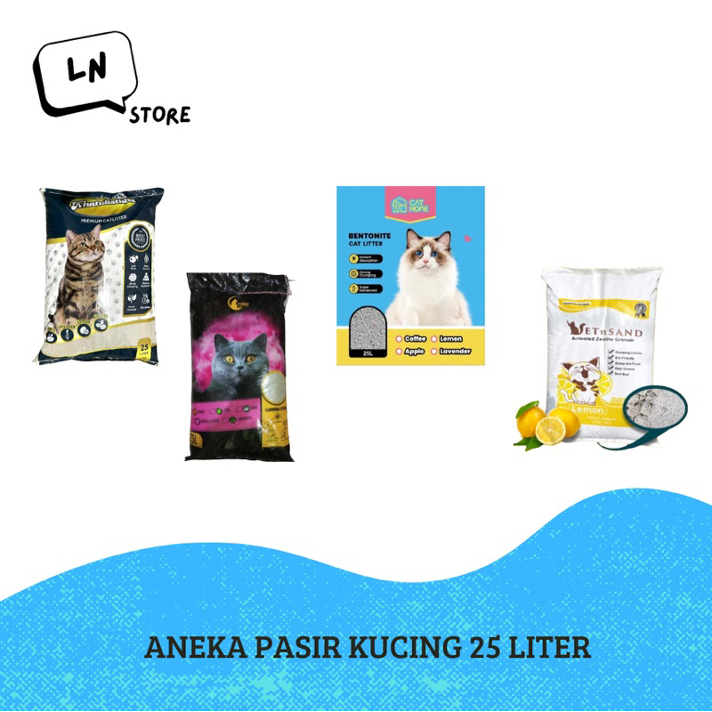 Pasir Kucing Karung Besar 25 Liter