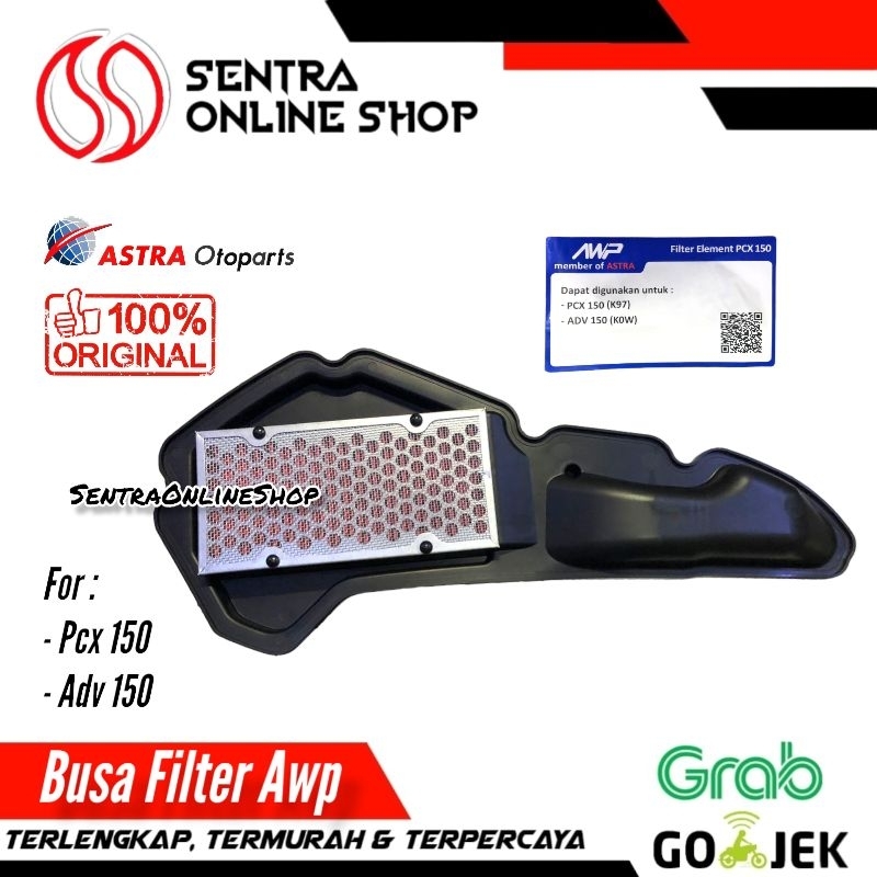 Busa filter udara pcx 150 adv 150 original astra awp