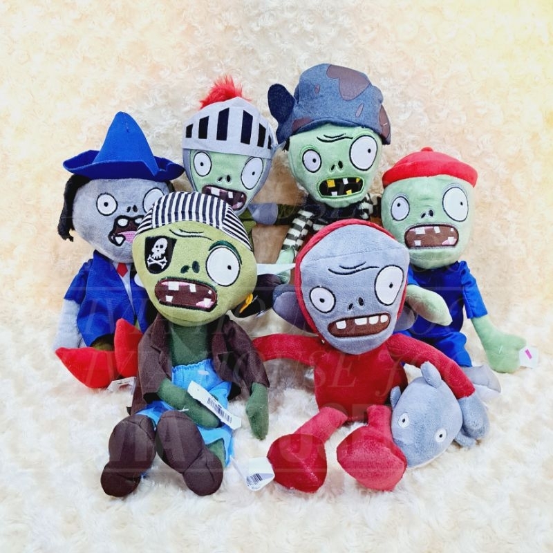 Boneka Zombie Plant Boneka Halloween Boneka Monster