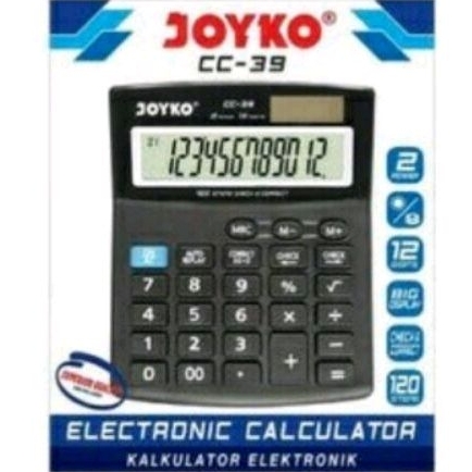 

Kalkulator Joyko CC-39 12 Digits