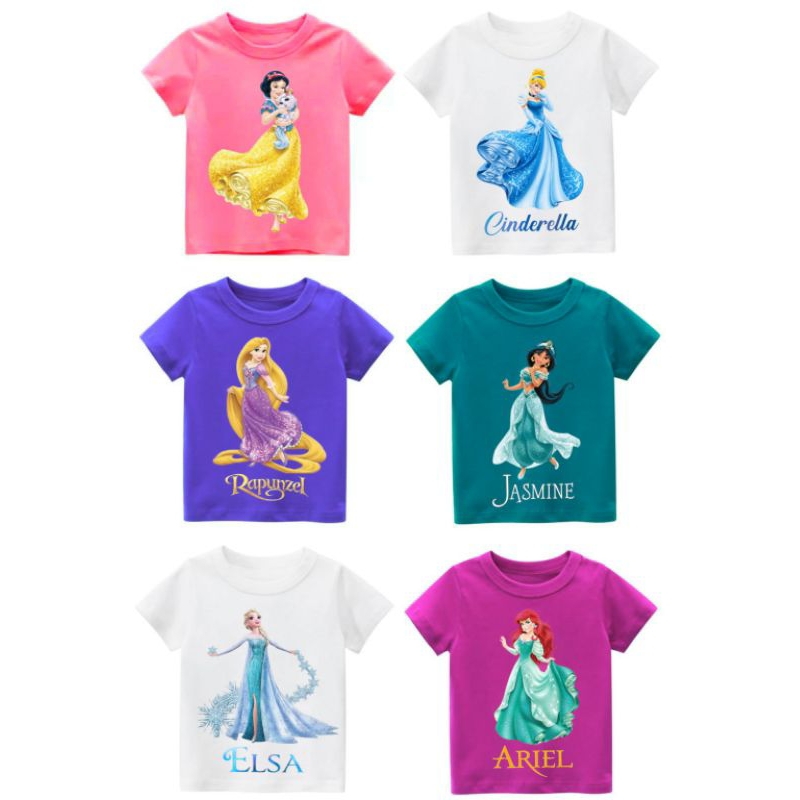 kaos anak perempuan princess jasmine