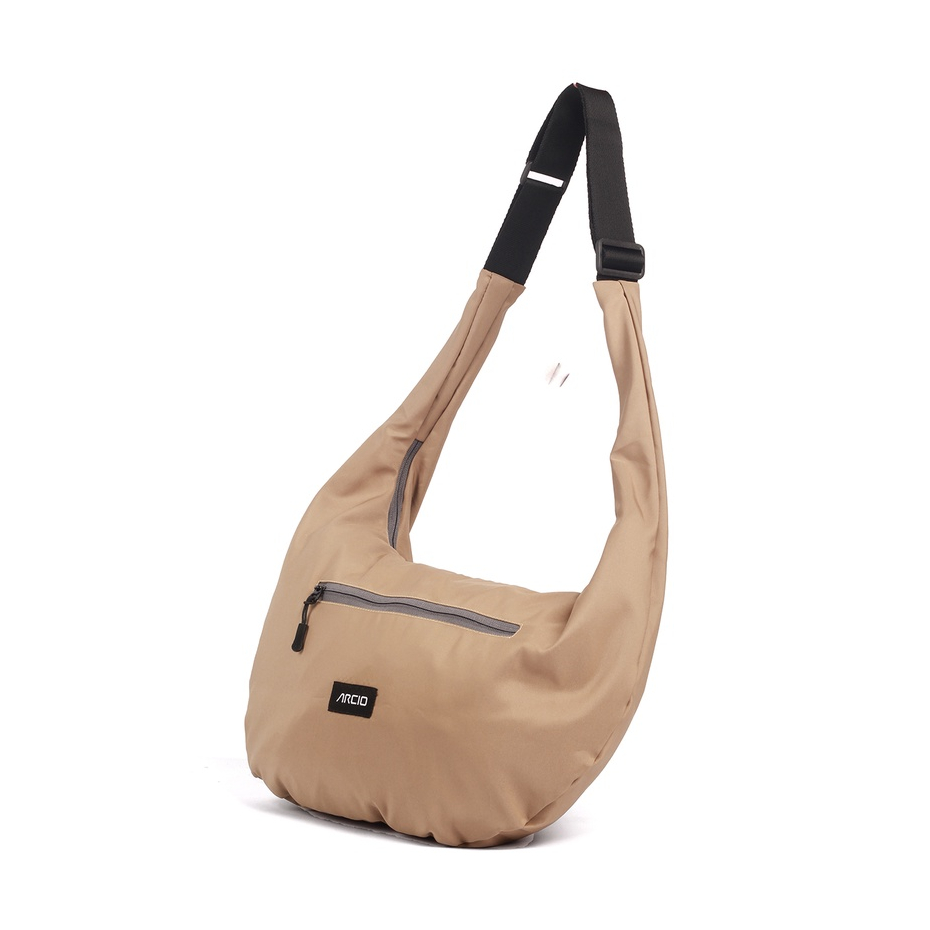 88% CROSSBAG CREAM |ManNeedMe x ARCIO| Tas Selempang Pria Wanita Sling Bag Body Bag ORI