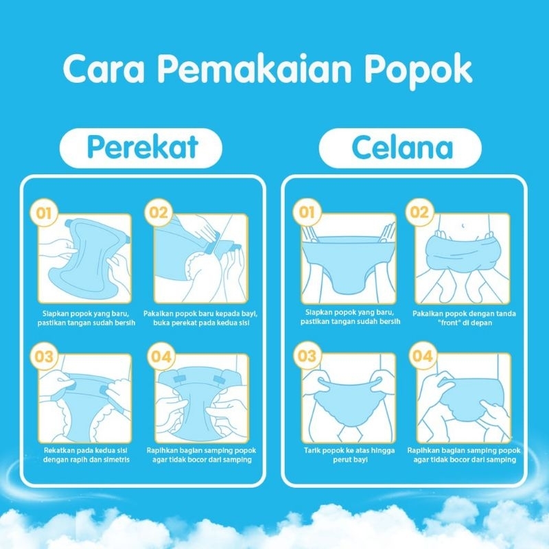 Makuku SAP Diapers Slim Care Tape NB36 S34 Pants M32 L30 XL28 XXL26 / Popok Bayi Tipis SAP Anti Gumpal Cepat Kering Sekali Pakai